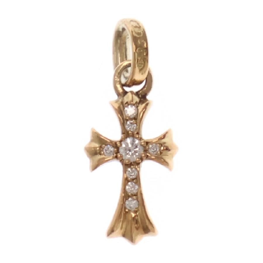 CHROME HEARTS クロムハーツ 22K CRS BBYFAT P DMND ベイビーファット 