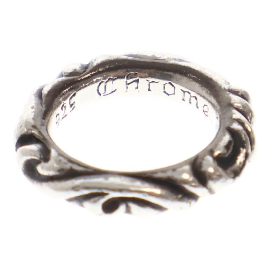 7号 CHROME HEARTS スクロールバンドリング シルバー クロムハーツ