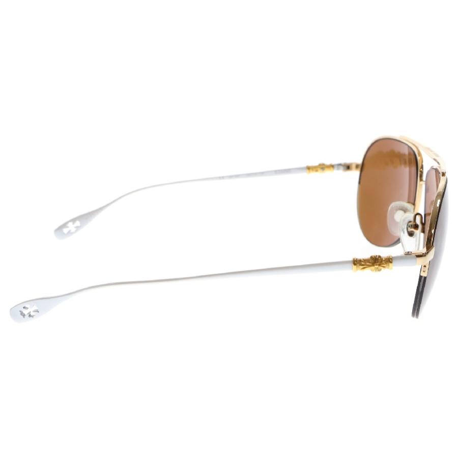 クロムハーツ眼鏡(STAINS)クロステンプルティアドロップサングラス(度入り) CHROME HEARTS（クロムハーツ） STAINS CHクロステンプル ティア