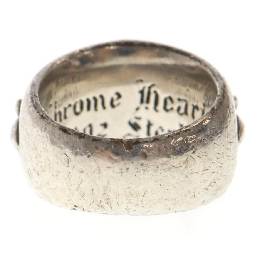 CHROME HEARTS フローラルクロス サファイア リング シルバー クロムハーツ CHROME HEARTS フローラルクロス1サファイア