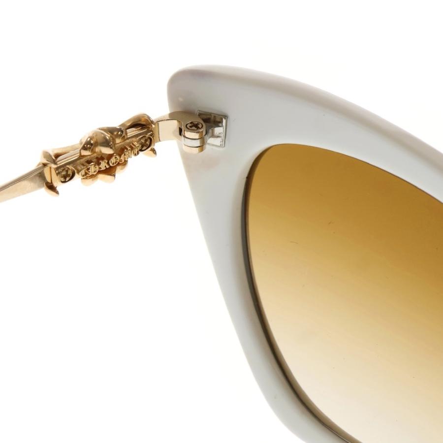 CHROME HEARTS クロムハーツ BAILEY GIRL CHクロステンプルキャットアイフレームサングラス 眼鏡 CHROME HEARTS（クロムハーツ） BAILEY GIRL CHクロステンプルキャット
