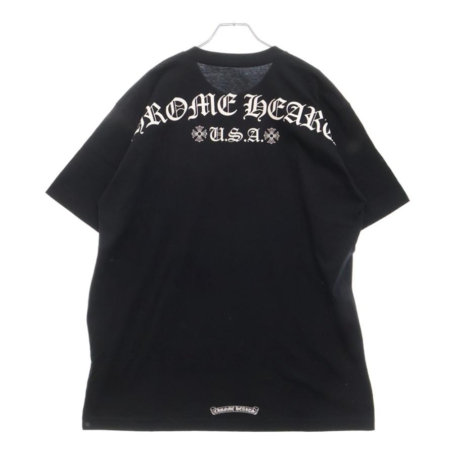 CHROME HEARTS クロムハーツ CH T-SHRT スクロールラベルプリント半袖T 