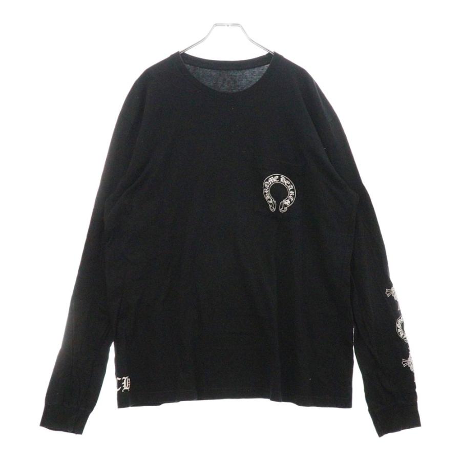 CHROME HEARTS クロムハーツ Horseshoe L/S Tee ホースシュー