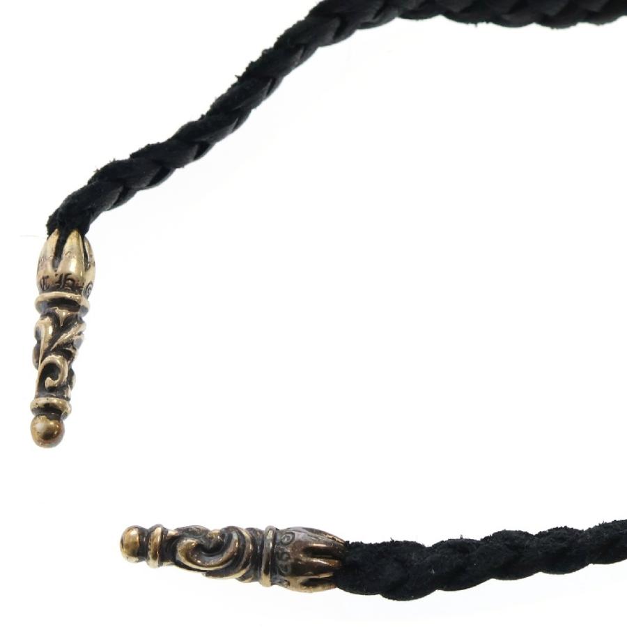 クロムハーツ Chrome Hearts レザーブレード ネックレス925 CHROME HEARTS スパイクレザーブレード ネックレス シルバー 925