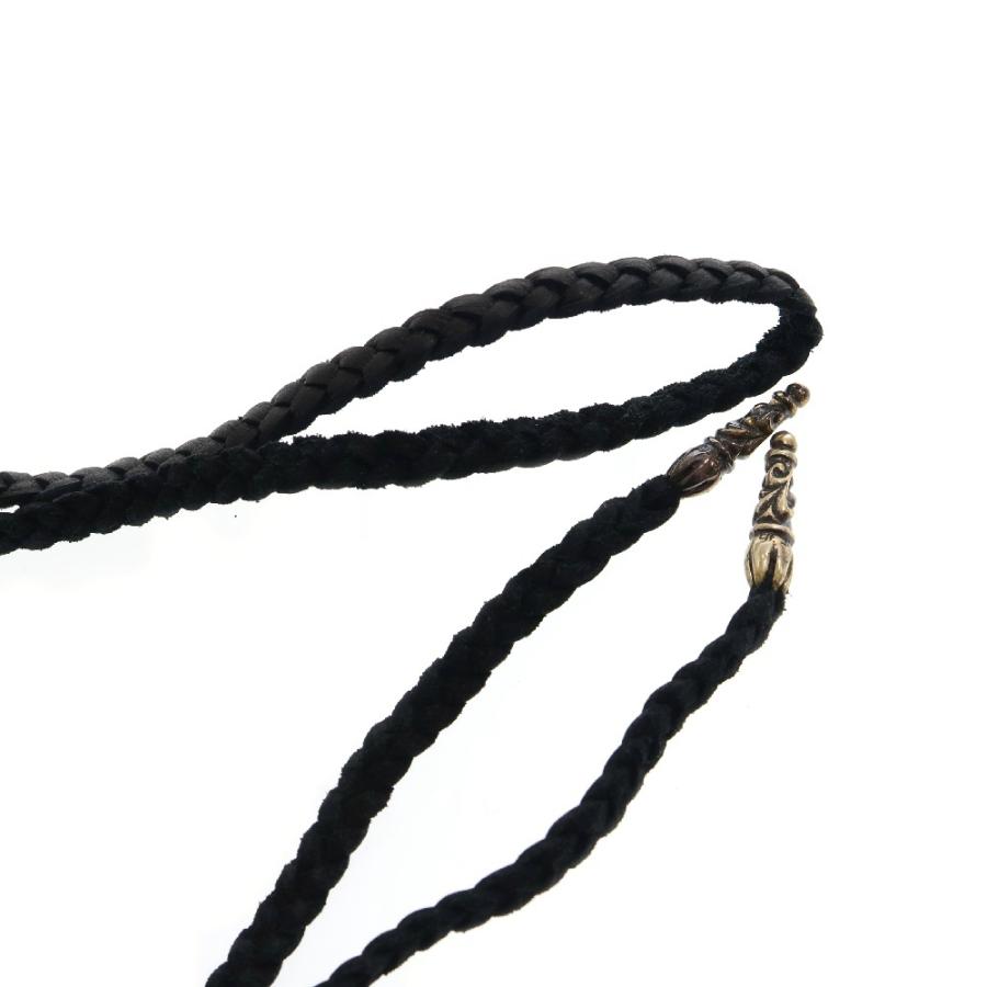 CHROME HEARTS（クロムハーツ） LEATHER BRAID スクロールレザー