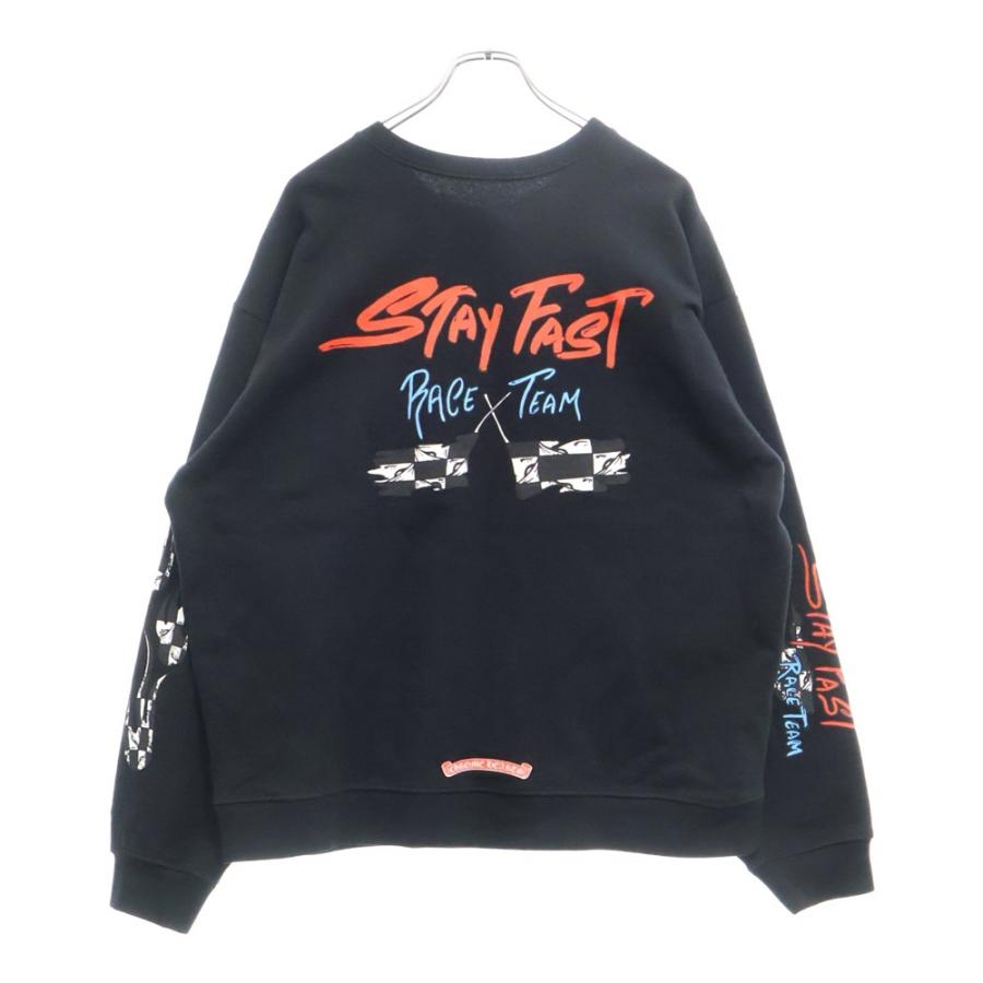 Chrome Hearts Stay Fast ブラック スウェット Chrome Hearts Stay Fast ブラック スウェット