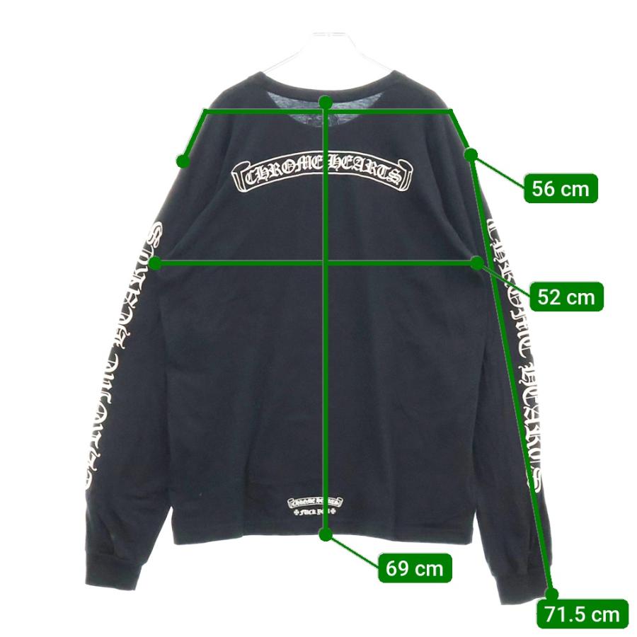 CHROME HEARTS クロムハーツ スクロールラベル ファックユー アーム 