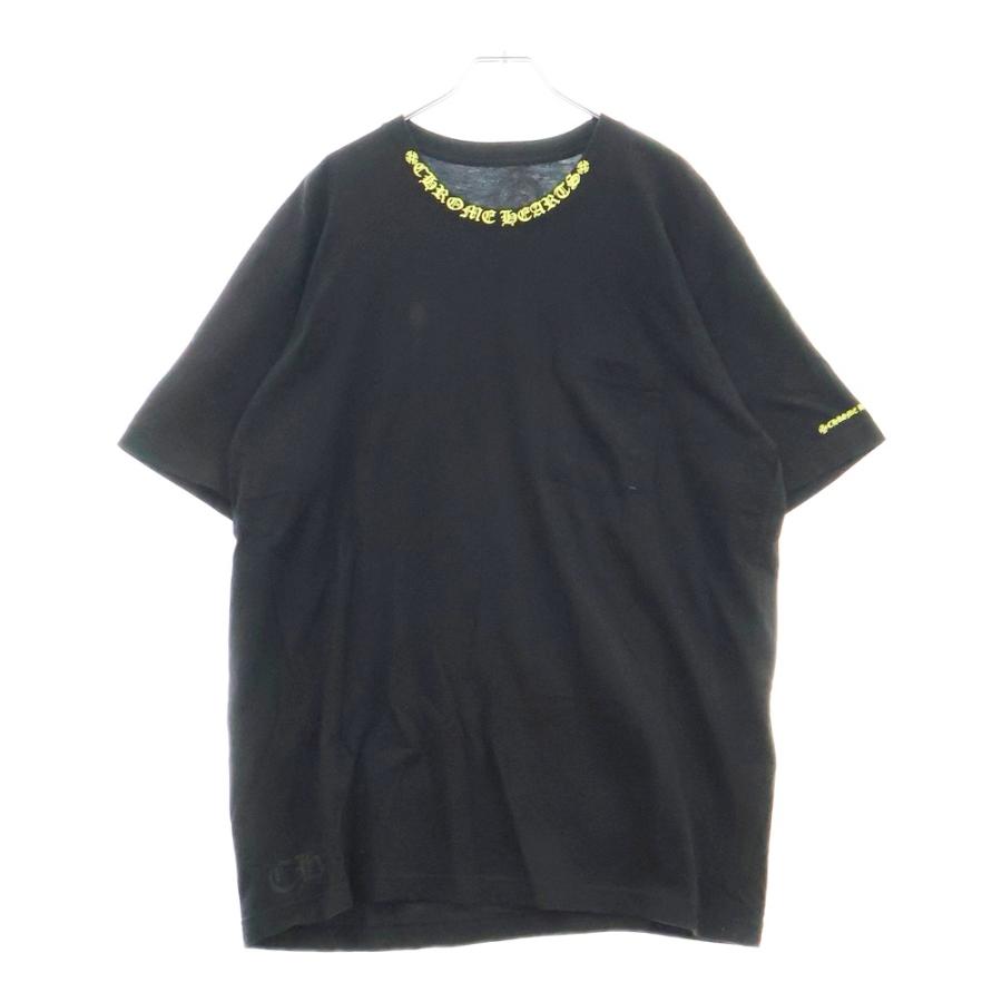 CHROME HEARTS クロムハーツ NECK LOGO S/S TEE ネックロゴ