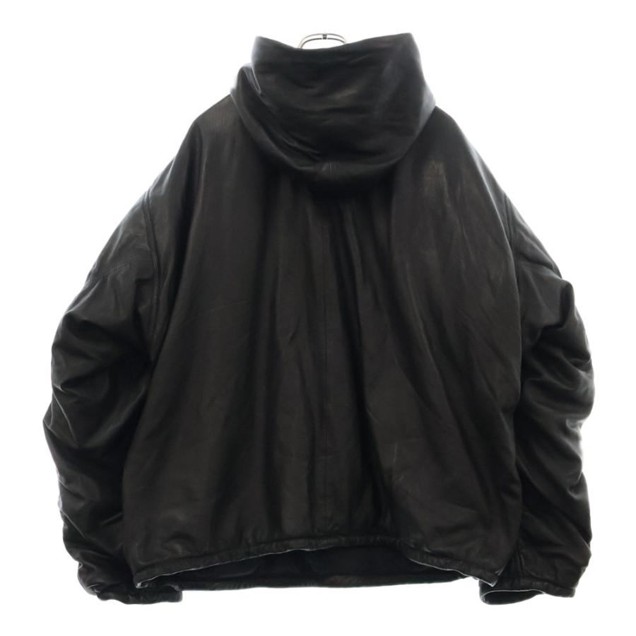BALENCIAGA バレンシアガ Oversized Leather Hoodie シープ BALENCIAGA バレンシアガ Oversized Leather Hoodie シープ