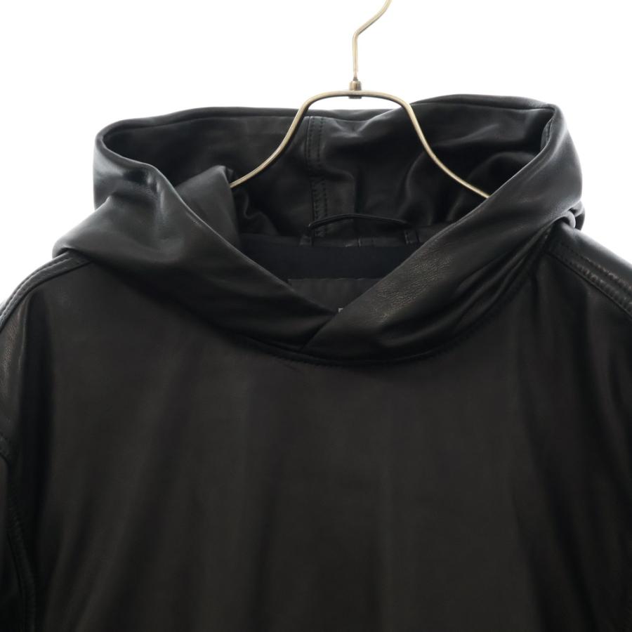 BALENCIAGA バレンシアガ Oversized Leather Hoodie シープ BALENCIAGA バレンシアガ Oversized Leather Hoodie シープ