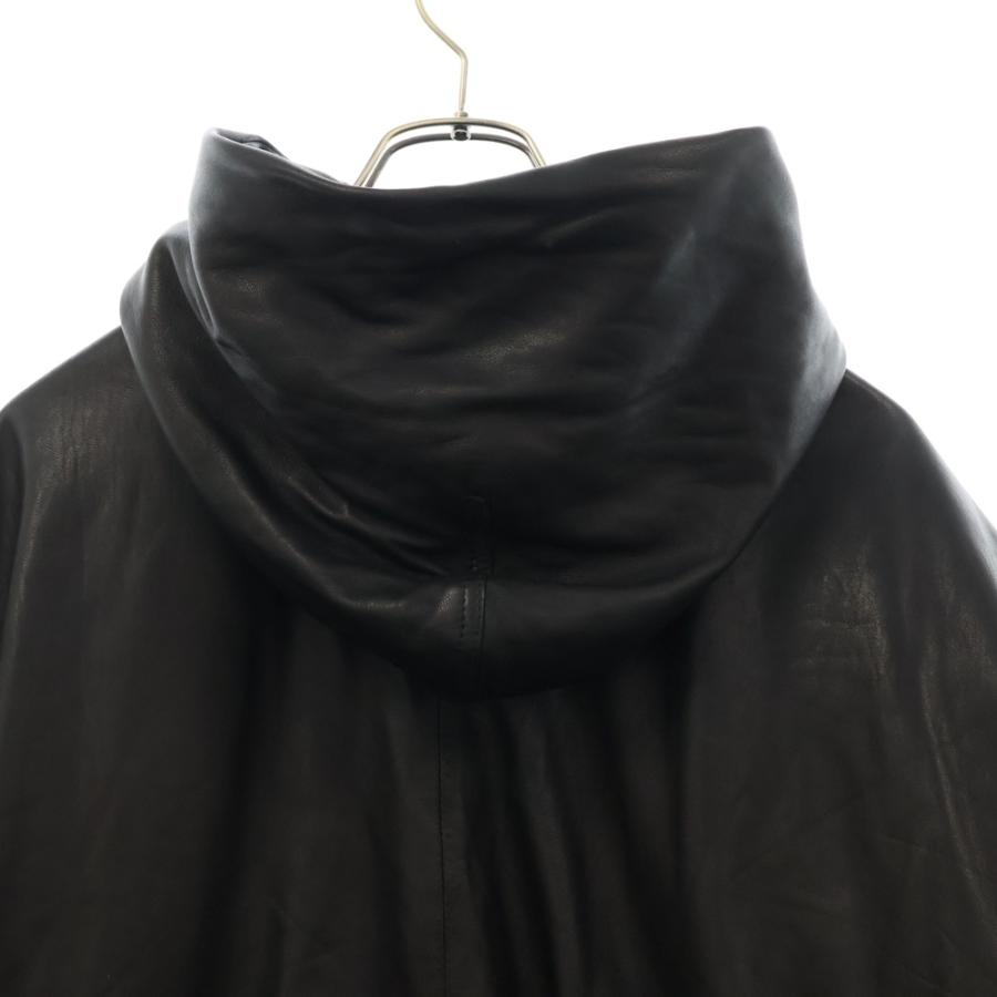 BALENCIAGA バレンシアガ Oversized Leather Hoodie シープ BALENCIAGA バレンシアガ Oversized Leather Hoodie シープ
