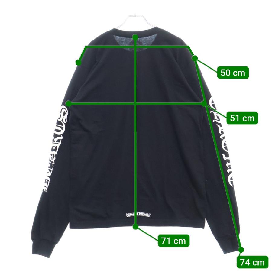 CHROME HEARTS（クロムハーツ） Neck Logo L/S Tee ネックロゴ
