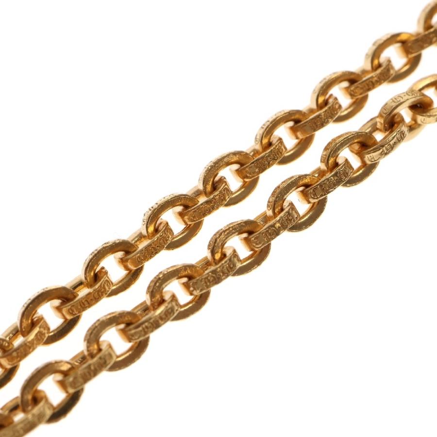 ★18KGP ゴールドペーパーチェーンネックレス CHROME HEARTS（クロムハーツ） CHROME HEARTS PAPER CHAIN NECKLACE