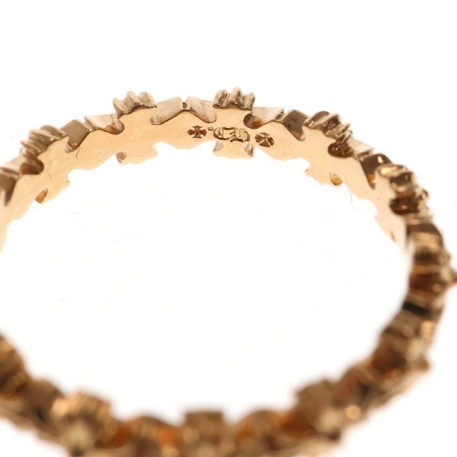 CHROME HEARTS クロムハーツ 22K TINY E CH PLS BAND タイニー CHROME HEARTS クロムハーツ 22K TINY E CH PLS BAND タイニー