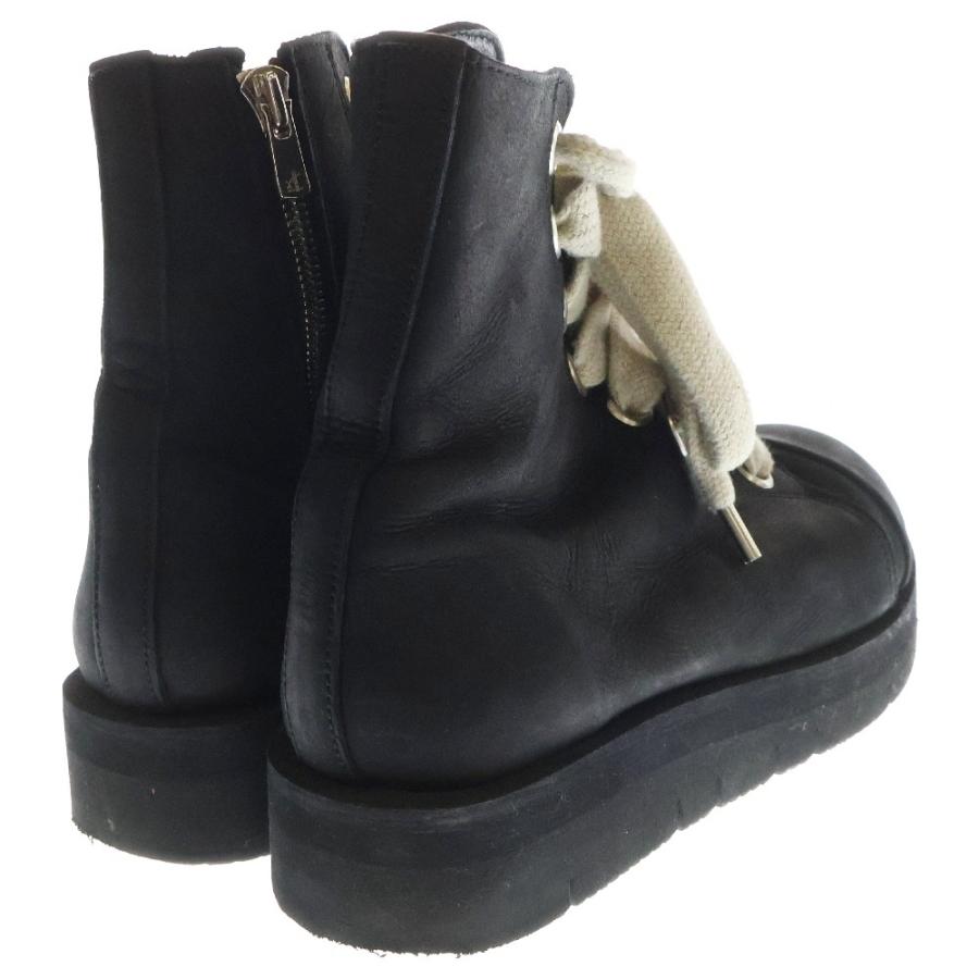 A.F ARTEFACT エーエフアーティファクト Portaille Side Zip Laceup