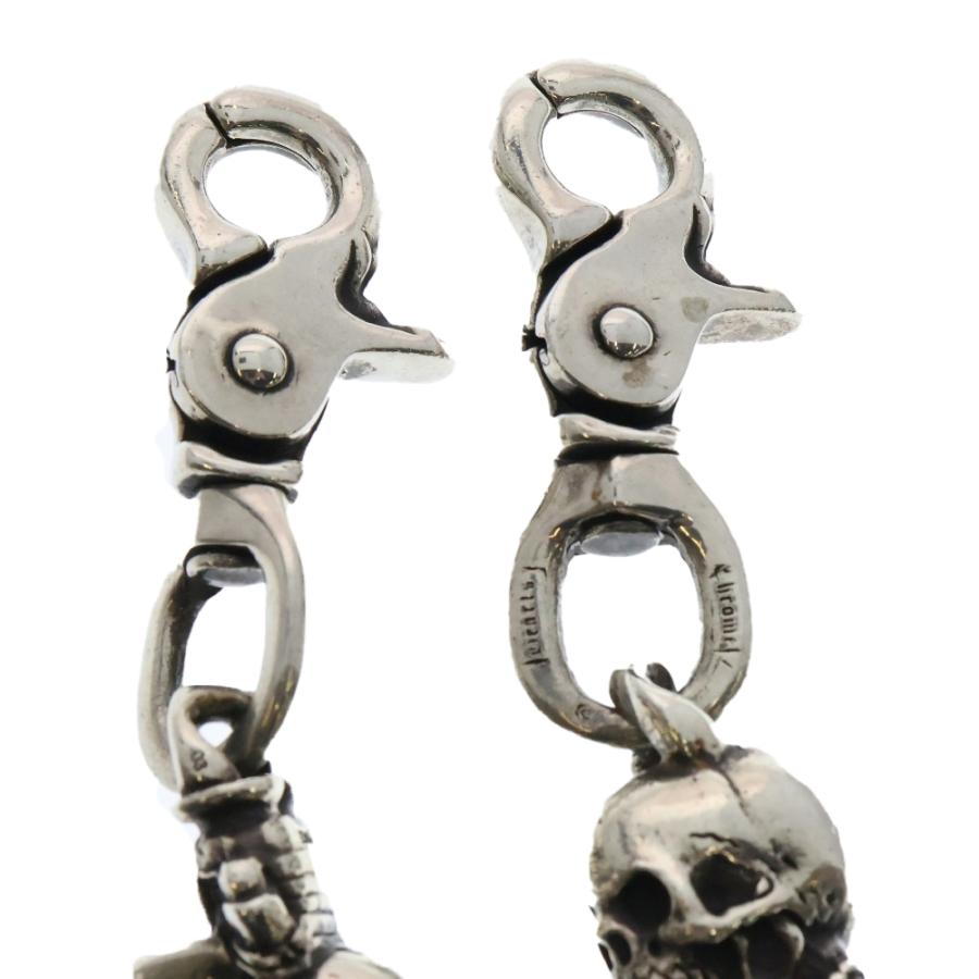 CHROME HEARTS（クロムハーツ） 2CLIP DELPHINO FOTI SKULL WALLET