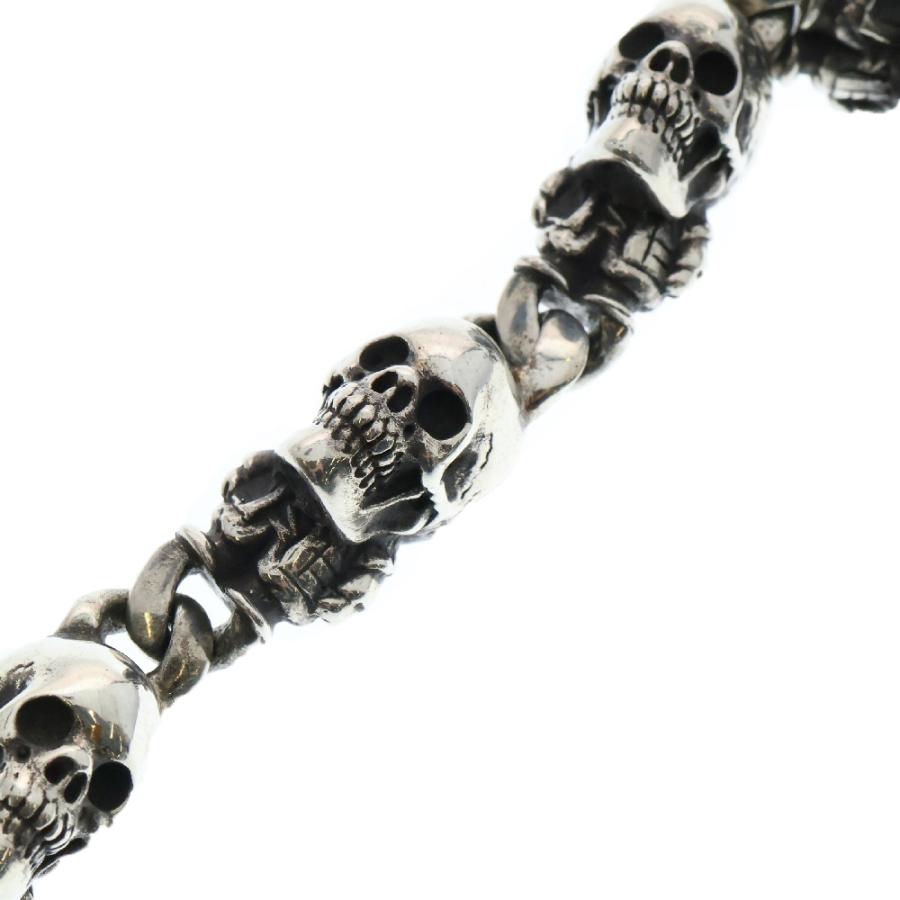 クロムハーツ （CHROME HEARTS）　フォッティーハンカチーフ CHROME HEARTS（クロムハーツ） 2CLIP DELPHINO FOTI SKULL WALLET