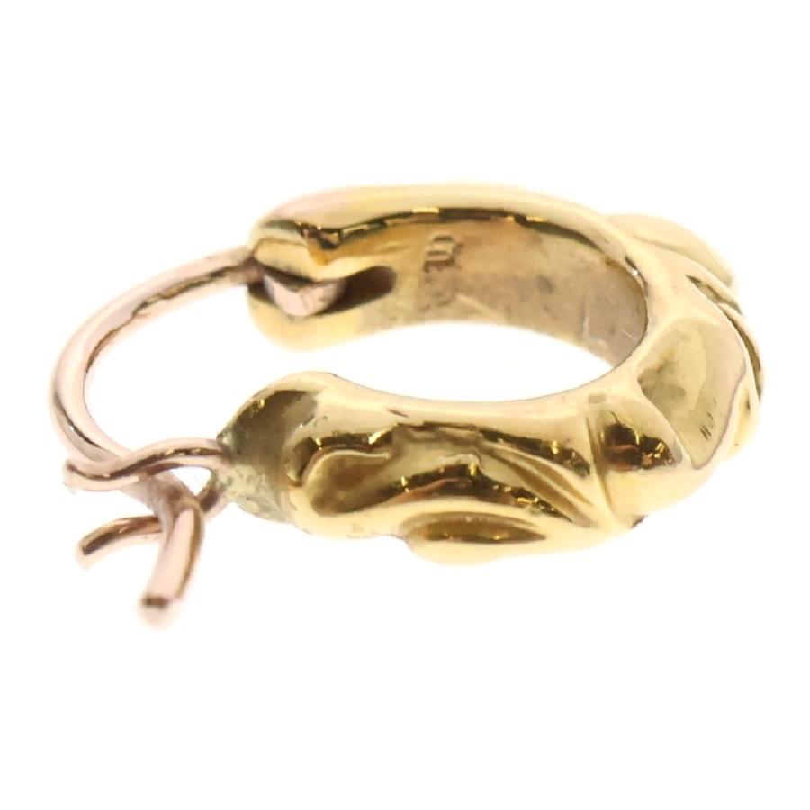 クロムハーツ スクロール フープ ピアス SV925 100093 CHROME HEARTS（クロムハーツ） CHROME HEARTS HOOP SCROOL スクロール