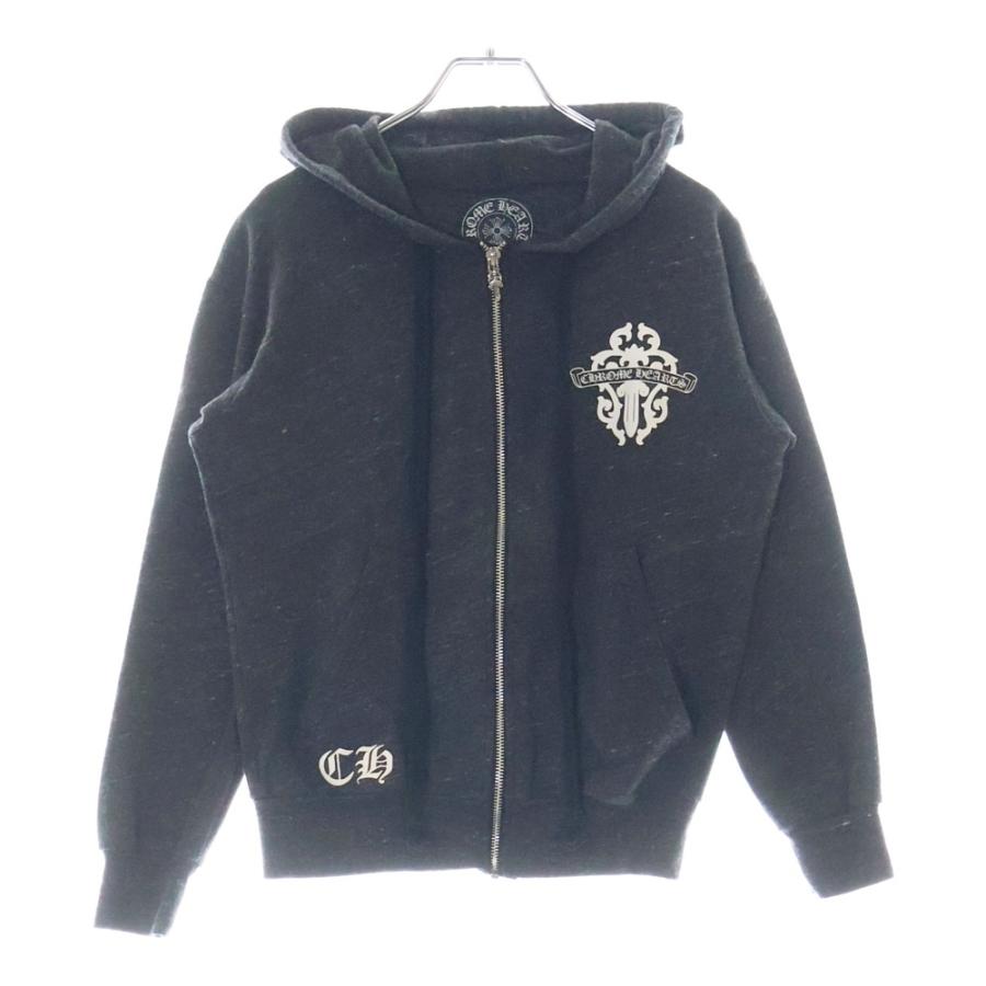 クロムハーツ ヴァインダガープルオバーパーカー Lサイズ CHROME HEARTS（クロムハーツ） VINE DAGGER Zip Up Hoodie ヴァイン
