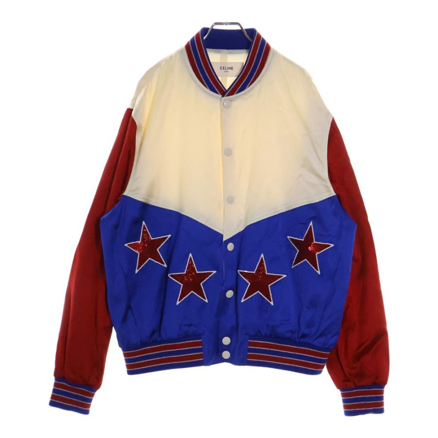セリーヌCELINE 36 メンズレディース兼用エンブロイダリーテディジャケット セリーヌCELINE 36 メンズレディース兼用エンブロイダリーテディ