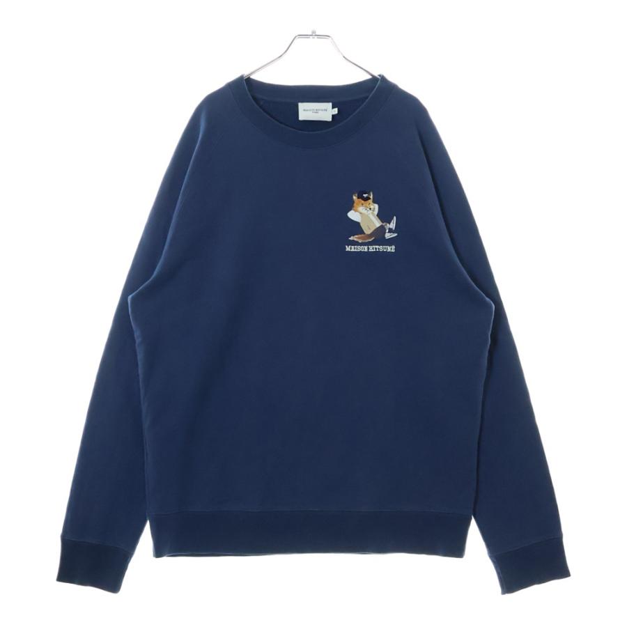 MAISON KITSUNE メゾンキツネ DRESSED FOX PRINT CLEAN