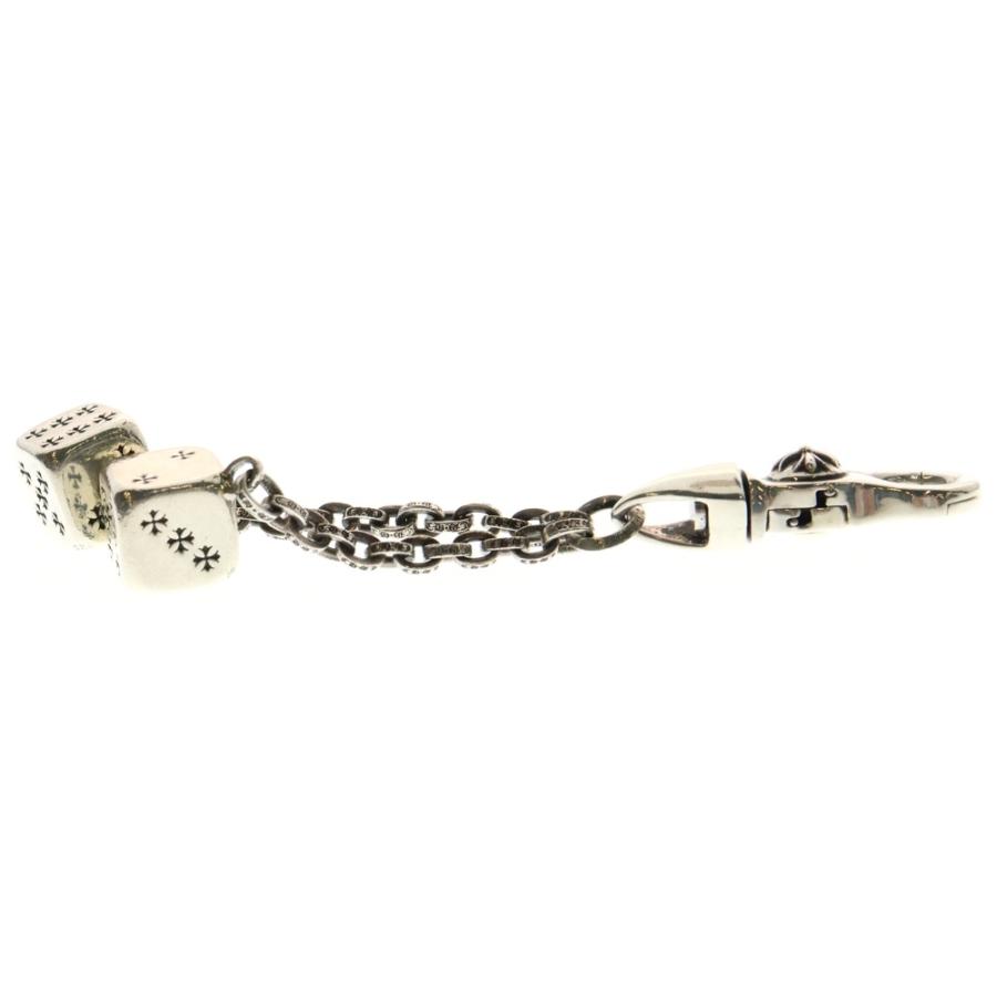 CHROME HEARTS クロムハーツ DICE DBL ダブルダイス キーチェーン