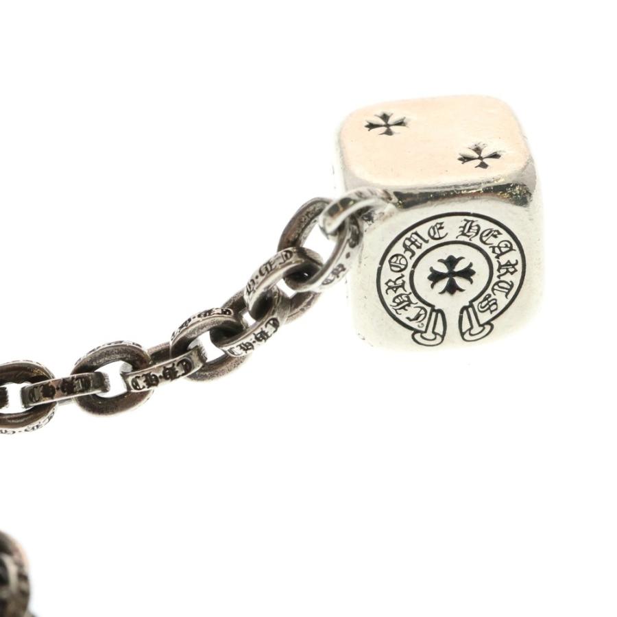 クロムハーツ　ダブルダイス　キーチェーン　正規品 CHROME HEARTS（クロムハーツ） DICE DBL ダブルダイス キーチェーン