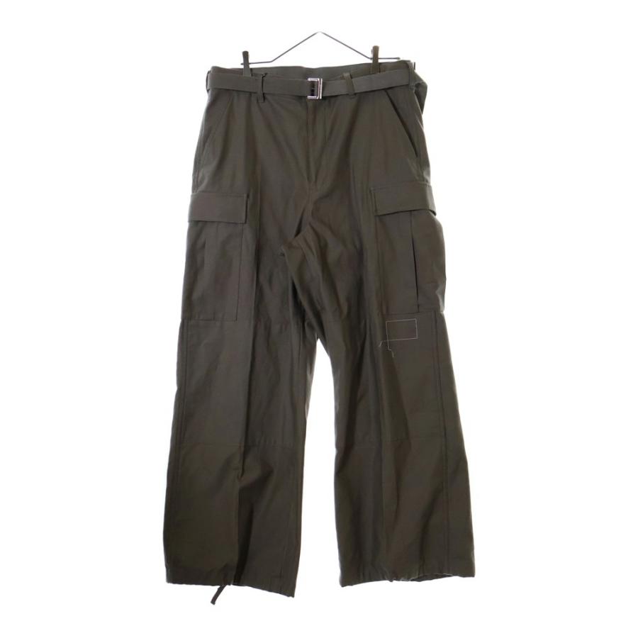 sacai（サカイ） 25SS ×WTAPS Cotton Back Satin Pants コットンバック
