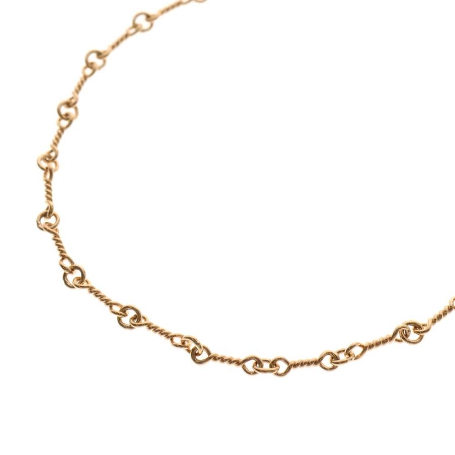 CHROME HEARTS（クロムハーツ） 22K NECKCHAIN T18 ツイストチェーン