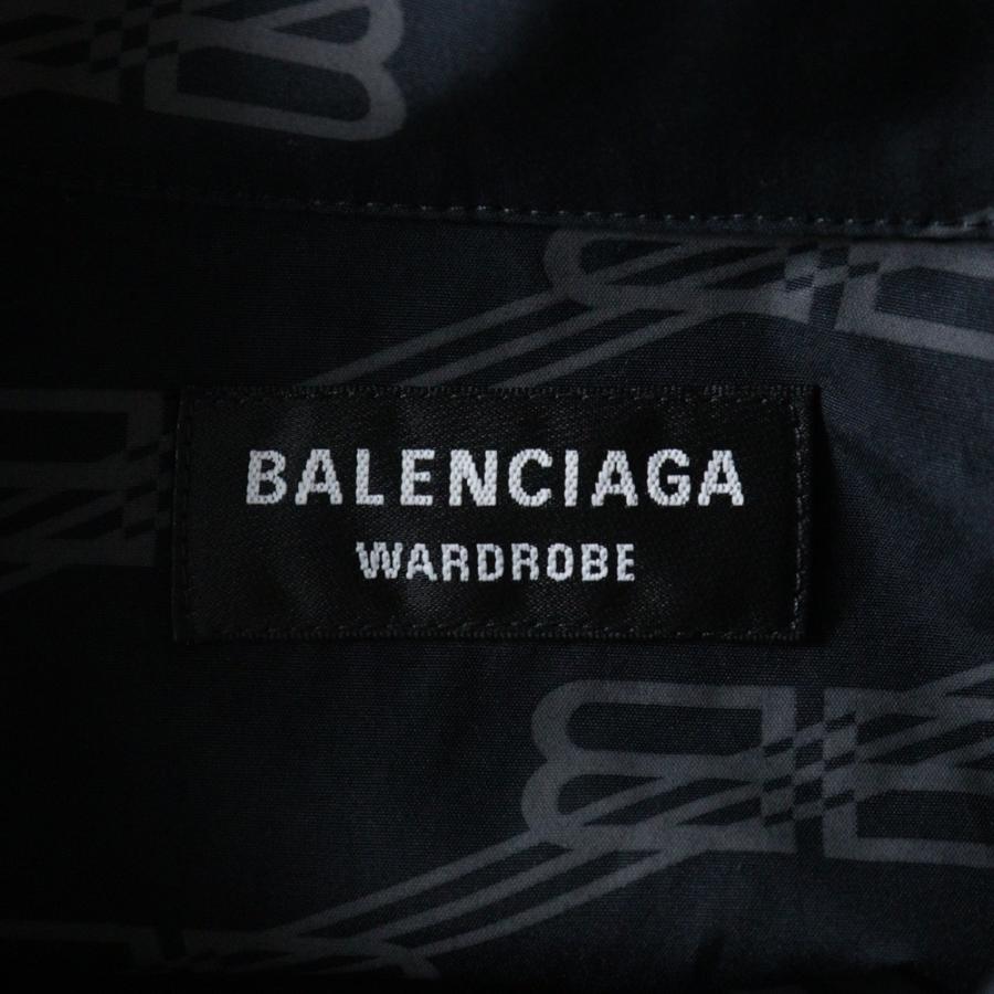 BALENCIAGA（バレンシアガ） BB ALL OVER LOGO LARGE SHIRTS 662983