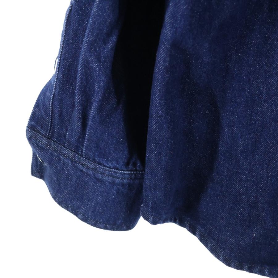 RAF SIMONS（ラフ シモンズ） 21AW RSロゴオーバーサイズデニムシャツ