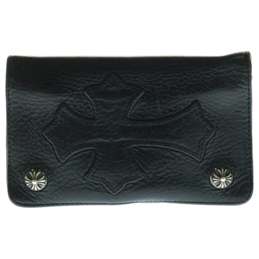 CHROME HEARTS 1ジップ ウォレット 財布 レザー クロムハーツ1ジップ