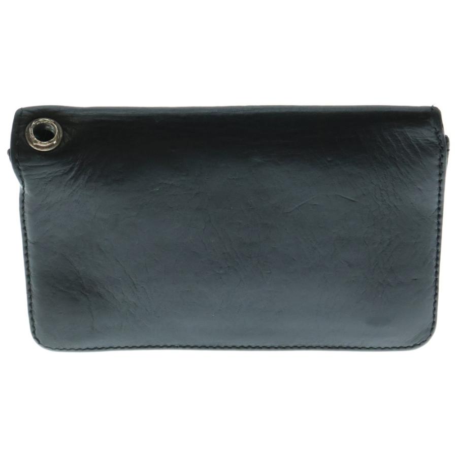 CHROME HEARTS（クロムハーツ） 1ZIP 1ジップハートボタンレザー