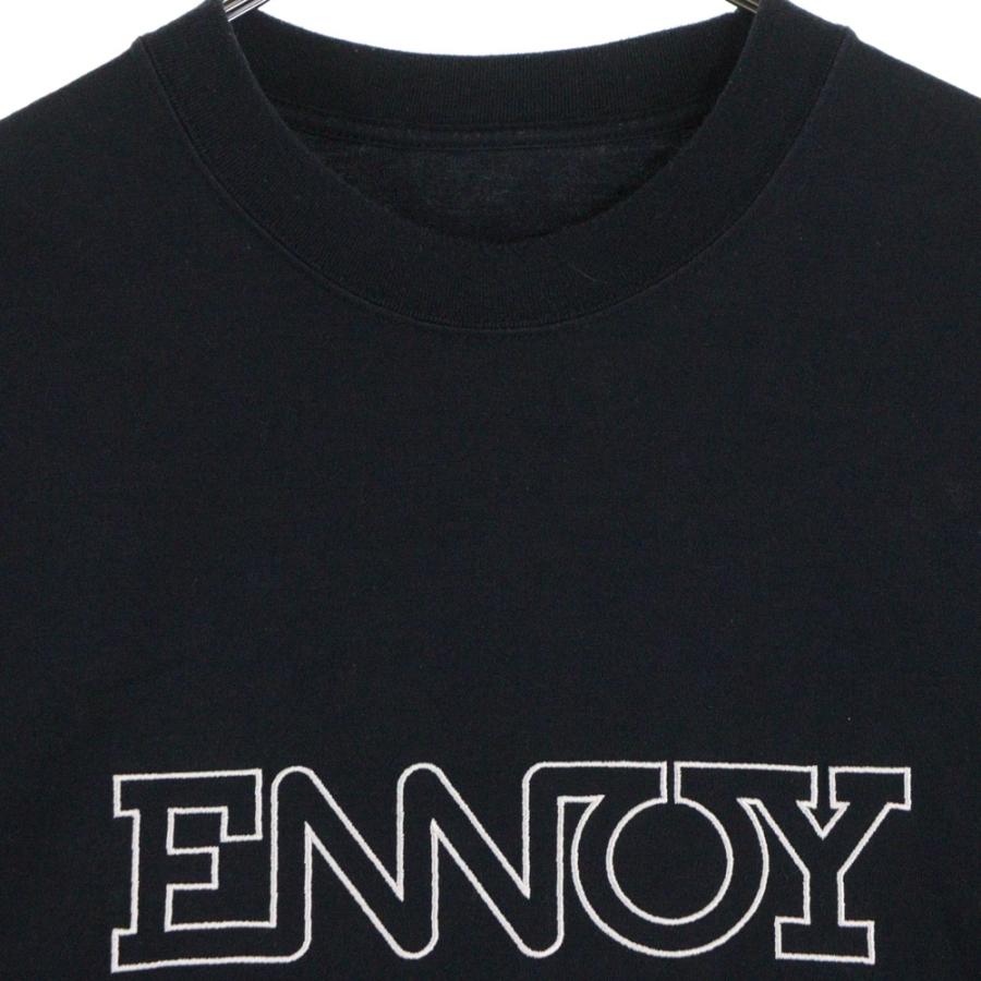 ENNOY エンノイ Electric Logo EMB T-Shirt SS24BRENCT01NTL