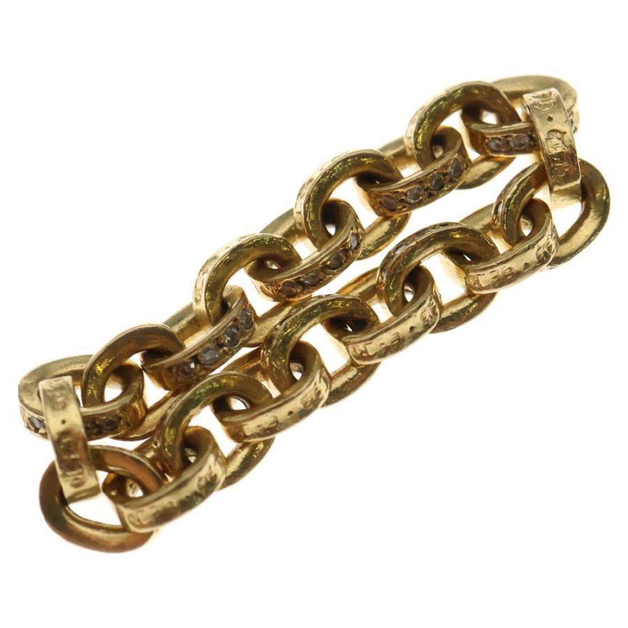 CHROME HEARTS（クロムハーツ） 22K PAPER CHAIN RING PAVE DAIA