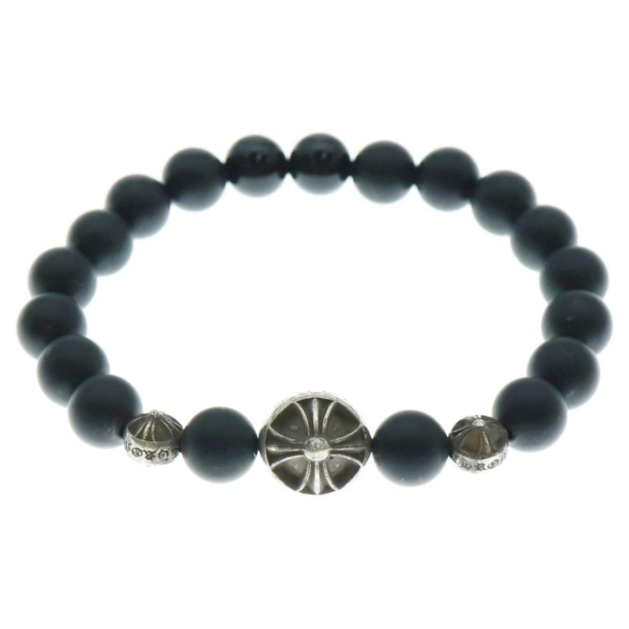 CHROME HEARTS（クロムハーツ） 8mm BEAD 8mmビーズブレス 8mmオニキス