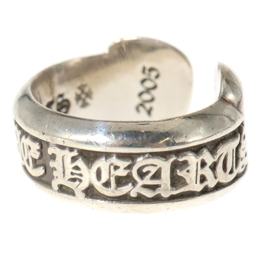 国内正規店購入　クロムハーツ SM SCROLL LABEL リング　です。 CHROME HEARTS クロムハーツ SM SCROLL LABEL スモールスクロール