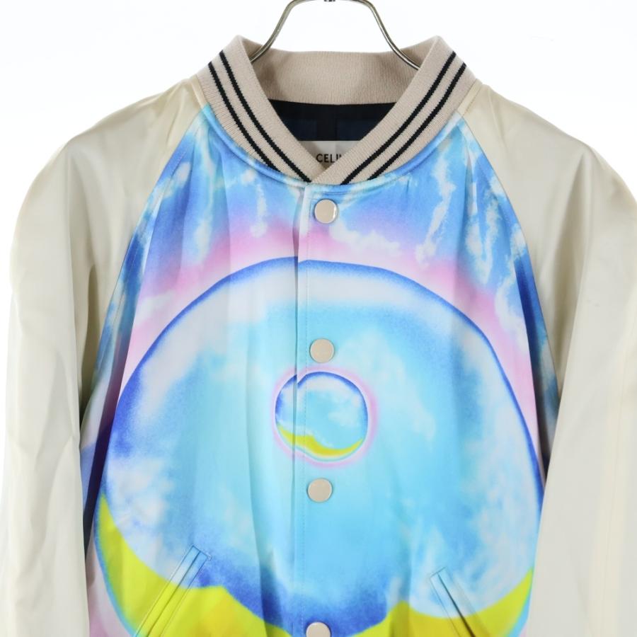 CELINE（セリーヌ） 22SS Teddy Jacket With Satin Artist Print