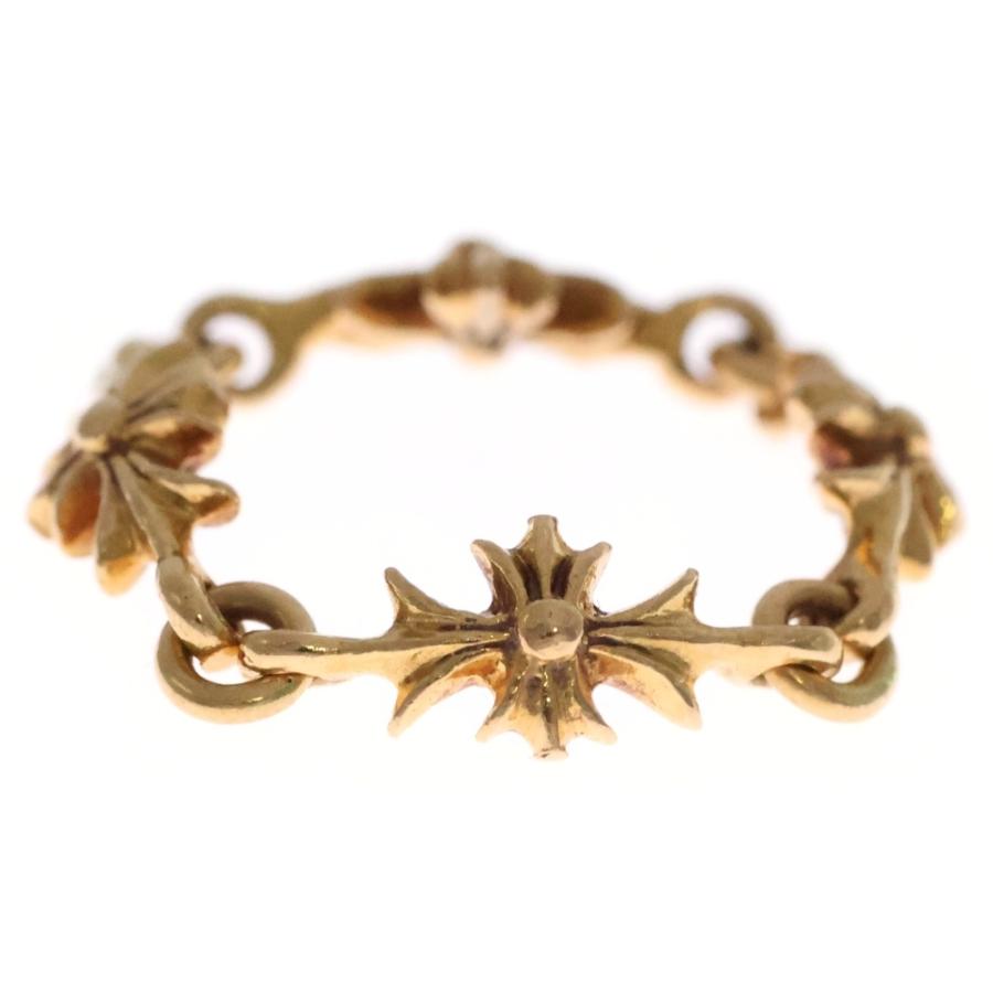Chrome Hearts 22K リング プラス&ボーン 25号 クロムハーツ CHROME HEARTS（クロムハーツ） 22K PLUS AND BONE RING プラスアンド