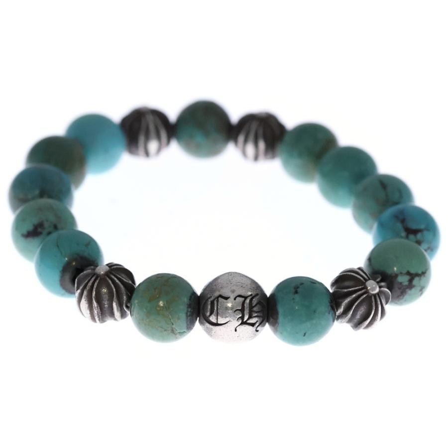 CHROME HEARTS（クロムハーツ） 12mm BEAD ターコイズビーズ クロス