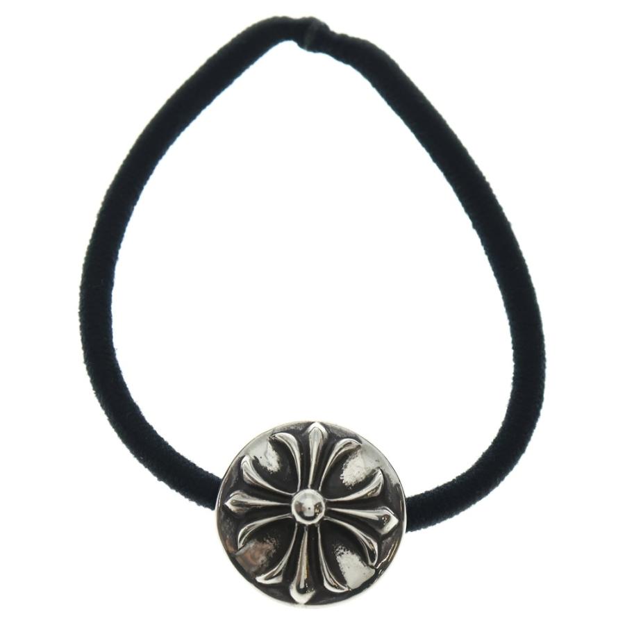 美品　CHROME HEARTS クロムハーツ クロスボール コンチョ ヘアゴム CHROME HEARTS（クロムハーツ） HAIRBAND クロスボール ヘアバンド