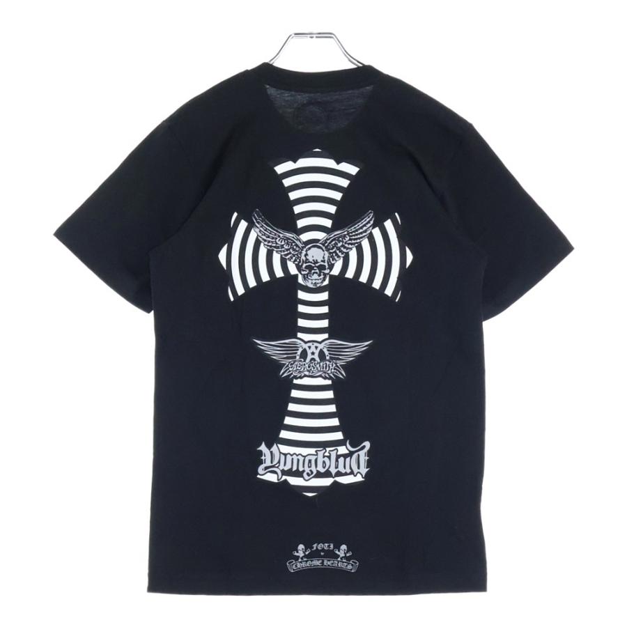 【新品・未使用】クロムハーツ青山店限定FOTIトリプルコラボT/L エアロスミス CHROME HEARTS（クロムハーツ） ×エアロスミス 青山限定 FOTI プリント