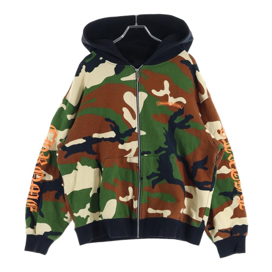 CHROME HEARTS カモフラージュパーカー CHROME HEARTS（クロムハーツ） ×MATTY BOY PPO CAUTION HD ZIP