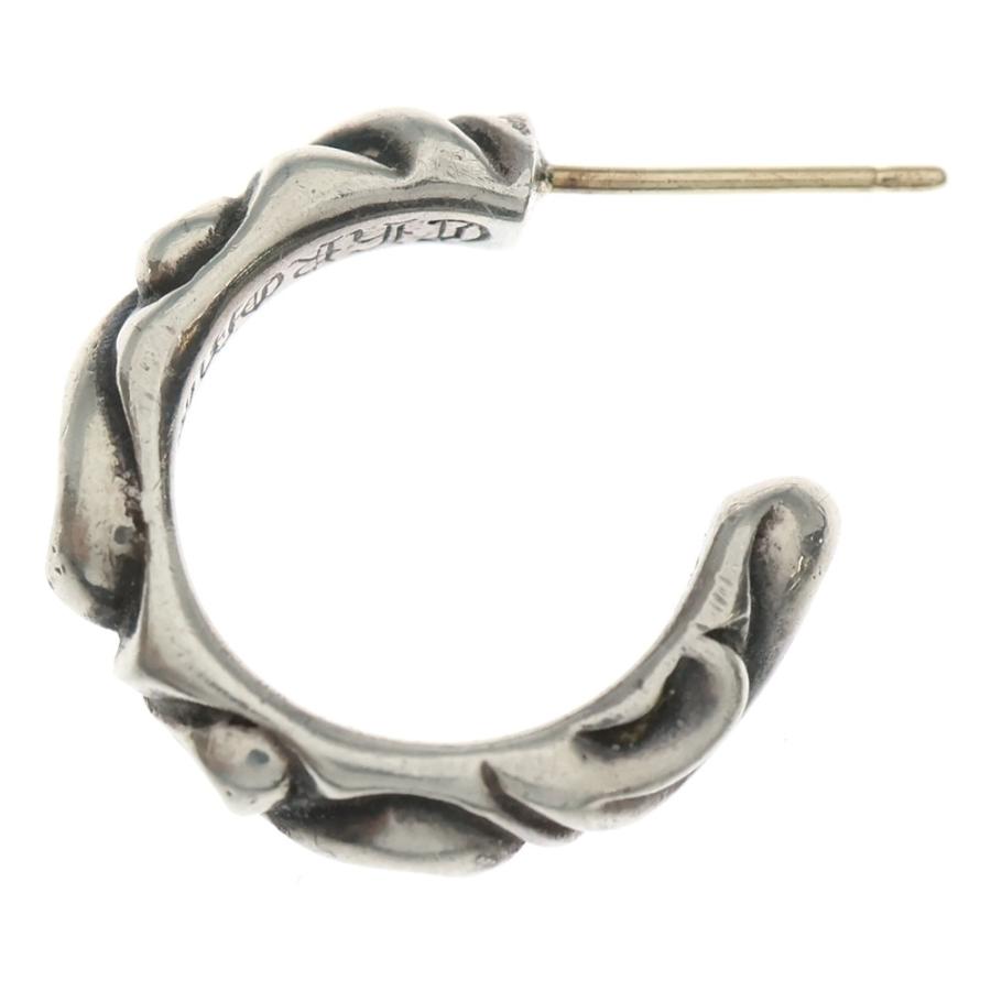 CHROME HEARTS（クロムハーツ） HOOP SCROOL スクロール フープピアス