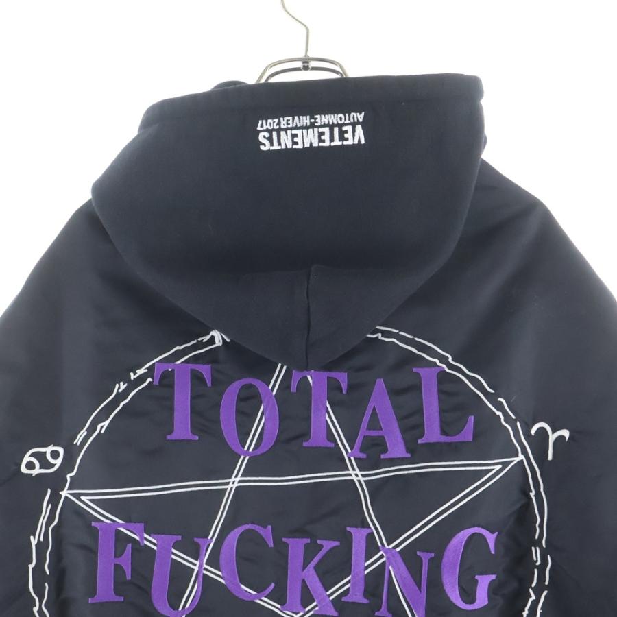 VETEMENTS（ヴェトモン） 16AW Total Fucking Darkness Bomber jacket