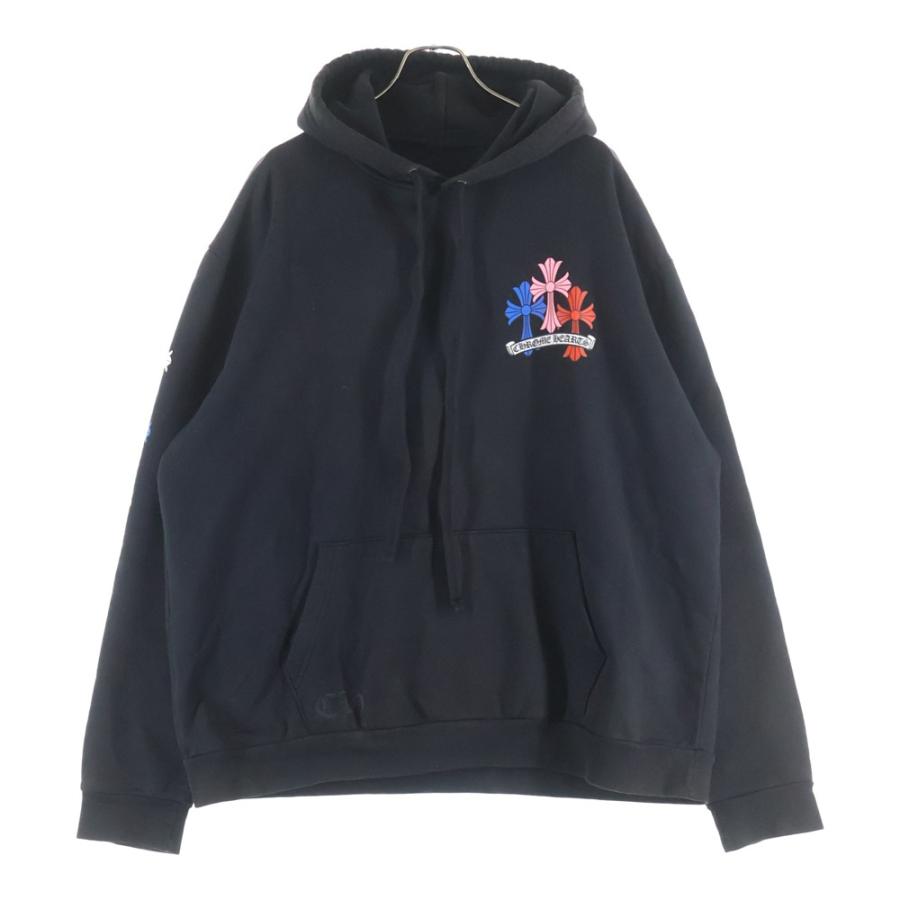 CHROME HEARTS マルチカラー セメンタリークロス パーカー CHROME HEARTS】クロムハーツ『マルチカラー セメタリークロス
