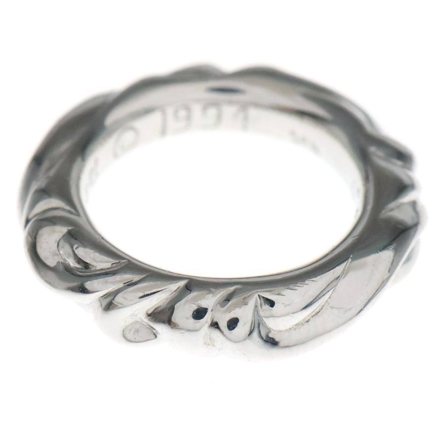 CHROME HEARTS（クロムハーツ） 18KWG SCRL BAND スクロールバンド