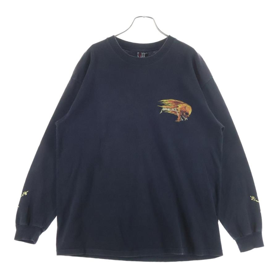 VINTAGE ヴィンテージ 90S METALLICA PUSHEAD SIDE LS TEE メタリカ