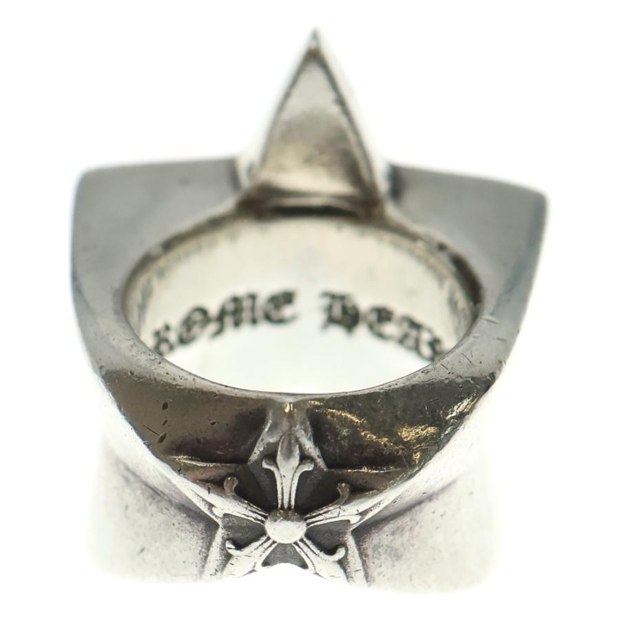 クロムハーツ STR LRG/ラージスターシルバー リング メンズ 23号 CHROME HEARTS（クロムハーツ） STR LRG ラージスター シルバーリング
