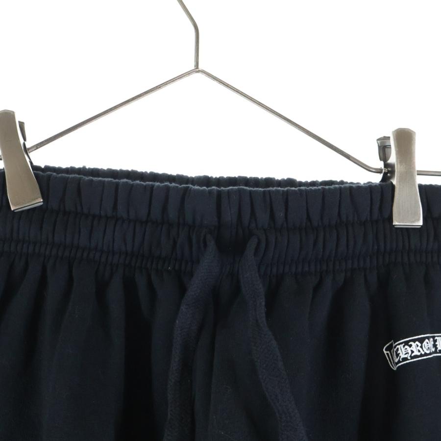 CHROME HEARTS クロムハーツ SWTSHRT PANTS フロントスクロールラベル サイドロゴ プリント スウェットパンツ ブラック_3
